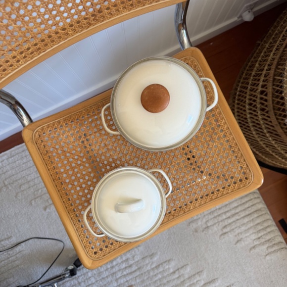 Teddy Bear Enamel Pots with Lids - Picture 5 of 7